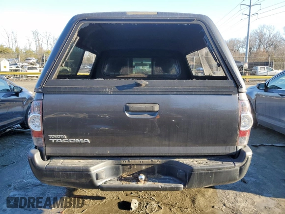 2011 Toyota Tacoma with VIN 5TFPX4EN2BX005247, listed as a Copart auction lot 88691755 with 127,517 mi miles and Salvage Title. Bid and sale history available at carsss.com. Image 6.
