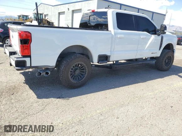 2024 Ford F-250 XL with VIN 1FT8W2BT2REE22078, listed as a Copart auction lot 56710005 with 5,306 mi miles and Salvage title. Bid and sale history available at DreamBid. Image 3.
