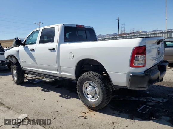 2022 Ram 2500 Tradesman with VIN 3C6UR5CJ9NG282335, listed as a Copart auction lot 46089775 with 58,164 mi miles and Salvage title. Bid and sale history available at DreamBid. Image 2.