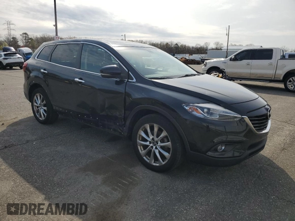 2014 Mazda CX-9 Grand Touring with VIN JM3TB3DV8E0428962, listed as a Copart auction lot 52512545 with 104,819 mi miles and Clean Title. Bid and sale history available at DreamBid. Image 4.