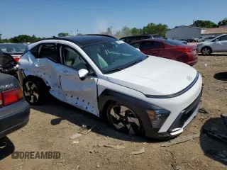 2024 Hyundai Kona Limited with VIN KM8HECA38RU123397, listed as a Copart auction lot 58835174 with 1,225 mi miles and Salvage Title. Bid and sale history available at carsss.com. Image 4.