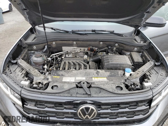 2023 Volkswagen Atlas SEL R-Line Black with VIN 1V2SR2CA0PC552989, listed as a Copart auction lot 78091744 with 37,644 mi miles and Salvage title. Bid and sale history available at DreamBid. Image 12.