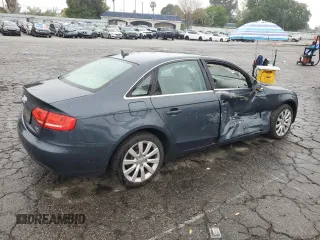 2010 Audi A4 2.0T Premium Plus with VIN WAUFFAFL1AN032005, listed as a Copart auction lot 46853285 with 104,316 mi miles and Salvage Title. Bid and sale history available at carsss.com. Image 3.