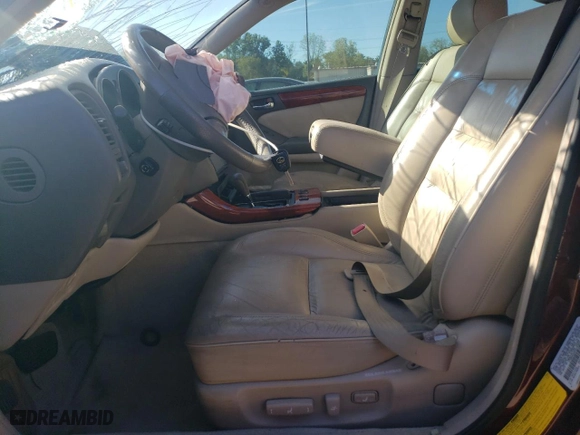 2003 Lexus GS 300 with VIN JT8BD69S830183820, listed as a Copart auction lot 73977444 with 118,874 mi miles and Salvage Title. Bid and sale history available at carsss.com. Image 7.