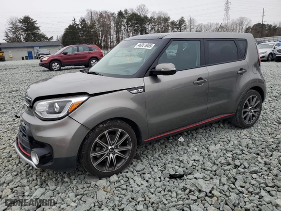 2017 Kia Soul ! with VIN KNDJX3AA0H7481685, listed as a Copart auction lot 46051955 with 87,472 mi miles and Salvage Title. Bid and sale history available at carsss.com. Image 1.