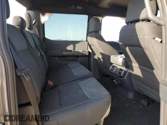 2024 Ford F-150 STX with VIN 1FTEW2K5XRKE50524, listed as a Copart auction lot 77297264 with 4,804 mi miles and Salvage Title. Bid and sale history available at carsss.com. Image 10.