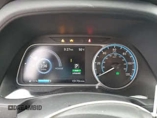 2020 Nissan LEAF with VIN 1N4BZ1BP6LC311665, listed as a Copart auction lot 79530784 with 15,170 mi miles and Salvage title. Bid and sale history available at DreamBid. Image 9.