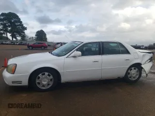 2002 Cadillac DeVille z VIN 1G6KD54Y42U247207, wystawiony jako Copart lot #77691724 z przebiegiem 71 514 mil mil oraz Szkody całkowita. Historia ofert i sprzedaży dostępna na DreamBid. Obrazek 1.