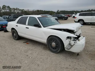 2007 Ford Police Interceptor with VIN 2FAFP71W87X137349, listed as a Copart auction lot 38533934 with 0 mi miles and Salvage Title. Bid and sale history available at carsss.com. Image 4.