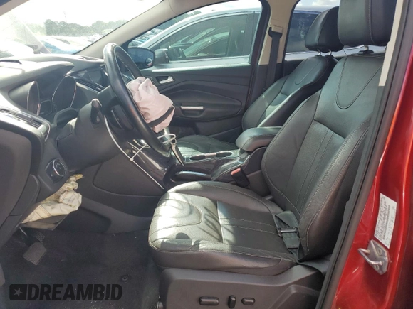2013 Ford Escape Titanium with VIN 1FMCU9J98DUB55876, listed as a Copart auction lot 59786105 with 162,407 mi miles and Salvage title. Bid and sale history available at DreamBid. Image 7.
