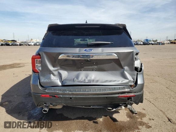 2024 Ford Explorer Limited with VIN 1FMSK7FH4RGA05338, listed as a Copart auction lot 46061075 with 22,197 mi miles and Clean Title. Bid and sale history available at carsss.com. Image 6.