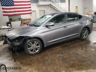 2018 Hyundai Elantra SEL with VIN 5NPD84LF3JH253254, listed as a Copart auction lot 46051595 with 125,473 mi miles and Clean Title. Bid and sale history available at carsss.com. Image 1.