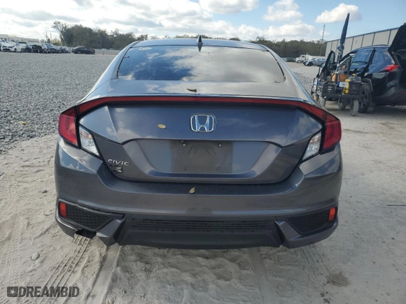 2017 Honda Civic Coupe EX-T with VIN 2HGFC3B37HH359901, listed as a Copart auction lot 46215145 with 148,603 mi miles and Salvage Title. Bid and sale history available at carsss.com. Image 6.