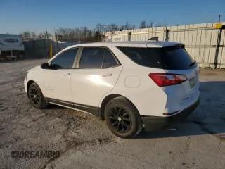 2021 Chevrolet Equinox LS z VIN 3GNAXHEV4MS115371, wystawiony jako Copart lot #48533025 z przebiegiem 72 317 mil mil oraz Szkoda całkowita • Salvage title. Historia ofert i sprzedaży dostępna na DreamBid. Obrazek 2.
