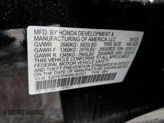 2024 Acura MDX w/Technology Package with VIN 5J8YE1H4XRL002921, listed as a Copart auction lot 45182365 with 11,125 mi miles and Salvage Title. Bid and sale history available at carsss.com. Image 13.