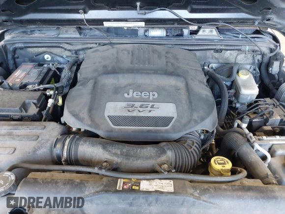 2012 Jeep Wrangler Unlimited Sport with VIN 1C4BJWDG8CL246829, listed as a IAAI auction lot 41816197 with 198,502 mi miles. Bid and sale history available at carsss.com. Image 10.
