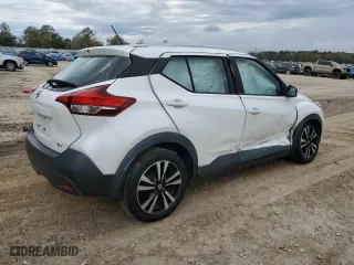 2018 Nissan Kicks SR with VIN 3N1CP5CU6JL531196, listed as a Copart auction lot 50224235 with 57,713 mi miles and Salvage Title. Bid and sale history available at carsss.com. Image 3.