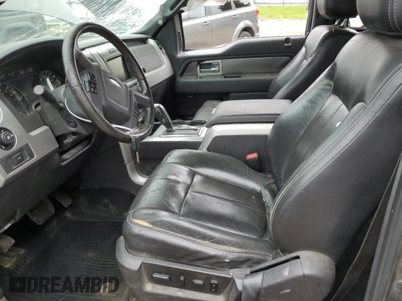 2013 Ford F-150 XL with VIN 1FTFW1ET8DFB48157, listed as a Copart auction lot 57127695 with 257,750 mi miles and Clean title. Bid and sale history available at DreamBid. Image 7.