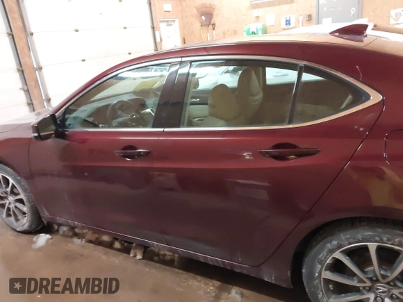 2015 Acura TLX Advance z VIN 19UUB3F70FA010680, wystawiony jako IAAI lot #41609571 z przebiegiem 123 004 mil mil oraz . Historia ofert i sprzedaży dostępna na DreamBid. Obrazek 14.