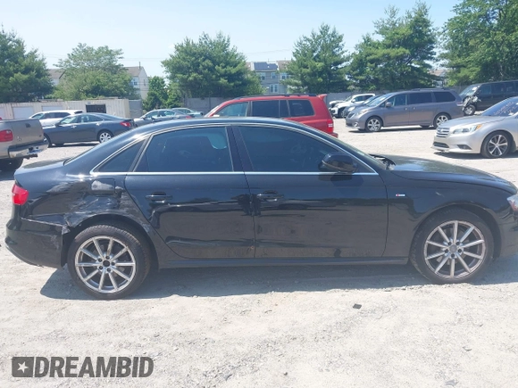 2014 Audi A4 Premium Plus z VIN WAUFFAFL3EN038278, wystawiony jako IAAI lot #42340189 z przebiegiem 167 870 mil mil oraz . Historia ofert i sprzedaży dostępna na DreamBid. Obrazek 13.