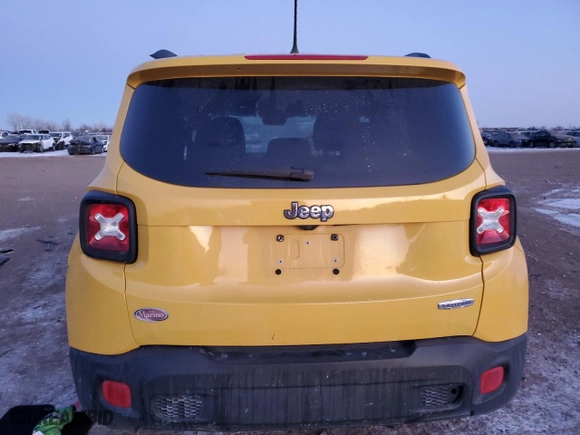 2015 Jeep Renegade Latitude with VIN ZACCJABT6FPB41228, listed as a Copart auction lot 88312125 with 69,389 mi miles and Salvage Title. Bid and sale history available at carsss.com. Image 6.
