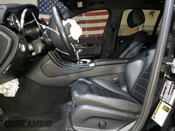 2017 Mercedes-Benz GLC with VIN WDC0G6EB5HF281756, listed as a Copart auction lot 43410535 with 86,904 mi miles and Salvage Title. Bid and sale history available at carsss.com. Image 7.