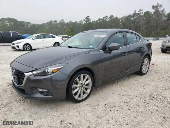 2017 Mazda Mazda3 4-Door Grand Touring with VIN JM1BN1W32H1103735, listed as a Copart auction lot 82415934 with 101,300 mi miles and Salvage Title. Bid and sale history available at carsss.com. Image 1.