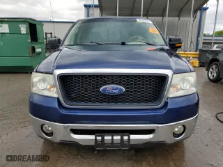 2007 Ford F-150 XLT with VIN 1FTRW12W77KD54464, listed as a Copart auction lot 52409304 with 249,980 mi miles and Salvage Title. Bid and sale history available at carsss.com. Image 5.