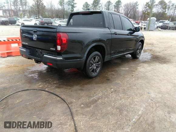 2019 Honda Ridgeline Sport z VIN 5FPYK3F16KB047298, wystawiony jako IAAI lot #41780241 z przebiegiem 43 652 mil mil oraz . Historia ofert i sprzedaży dostępna na DreamBid. Obrazek 4.