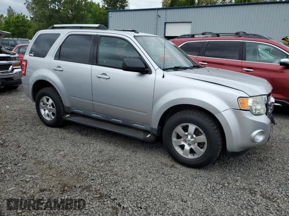 2010 Ford Escape Limited with VIN 1FMCU0EG9AKA54244, listed as a Copart auction lot 56930955 with 88,496 mi miles and Salvage title. Bid and sale history available at DreamBid. Image 4.