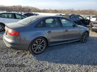 2015 Audi S4 Prestige with VIN WAUKGAFL2FA015322, listed as a Copart auction lot 43950865 with 100,354 mi miles and Salvage Title. Bid and sale history available at carsss.com. Image 3.