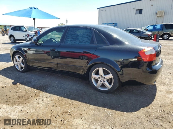 2003 Audi A4 1.8T z VIN WAUJC68E73A377743, wystawiony jako Copart lot #58604895 z przebiegiem 157 497 mil mil oraz Czysty tytuł • Clean title. Historia ofert i sprzedaży dostępna na DreamBid. Obrazek 2.