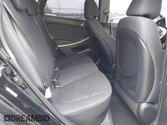 2013 Hyundai Accent SE with VIN KMHCU5AE8DU109616, listed as a IAAI auction lot 42051364 with 96,739 mi miles. Bid and sale history available at carsss.com. Image 8.