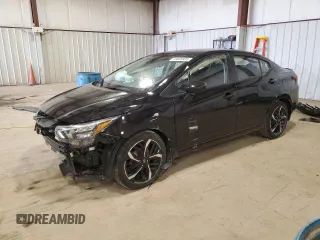 2023 Nissan Versa SR with VIN 3N1CN8FV6PL848450, listed as a Copart auction lot 45869935 with 31,634 mi miles and Salvage Title. Bid and sale history available at carsss.com. Image 1.