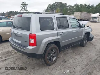 2017 Jeep Patriot Sport with VIN 1C4NJPBAXHD200955, listed as a IAAI auction lot 41597096 with 166,857 mi miles. Bid and sale history available at carsss.com. Image 4.