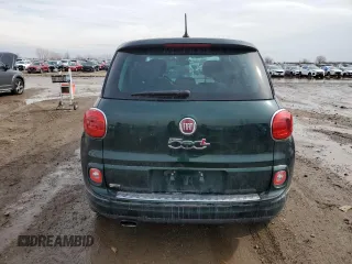 2015 FIAT 500L Lounge with VIN ZFBCFACH3FZ034699, listed as a Copart auction lot 46993955 with 66,238 mi miles and Salvage Title. Bid and sale history available at carsss.com. Image 6.