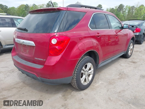 2012 Chevrolet Equinox LT w/1LT with VIN 2GNALDEKXC1267546, listed as a IAAI auction lot 42091927 with 146,022 mi miles. Bid and sale history available at carsss.com. Image 4.