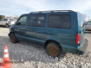 2002 Chevrolet Astro with VIN 1GNDM19XX2B155603, listed as a Copart auction lot 81746954 with Not Provided miles and Salvage Title. Bid and sale history available at carsss.com. Image 2.