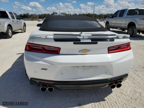 2017 Chevrolet Camaro 2SS with VIN 1G1FH3D75H0101258, listed as a Copart auction lot 77250814 with 38,098 mi miles and Salvage Title. Bid and sale history available at carsss.com. Image 6.