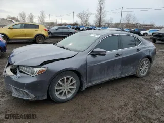 2018 Acura TLX with VIN 19UUB1F34JA800901, listed as a Copart auction lot 47912015 with 115,586 mi miles and Salvage Title. Bid and sale history available at carsss.com. Image 1.