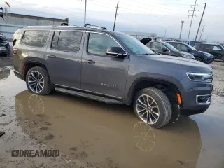 2023 Jeep Wagoneer Series II Carbide с VIN 1C4SJVBP2PS585000, выставлен на аукционе Copart как лот 86178334 с пробегом 14 028 миль миль и Списание • Salvage title. История ставок и продаж доступна на DreamBid. Изображение 4.