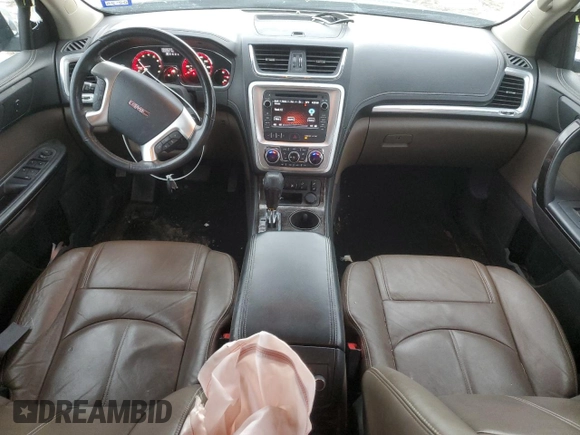 2014 GMC Acadia SLT z VIN 1GKKRRKDXEJ124821, wystawiony jako Copart lot #50989945 z przebiegiem 125 355 mil mil oraz Szkody całkowita. Historia ofert i sprzedaży dostępna na DreamBid. Obrazek 8.
