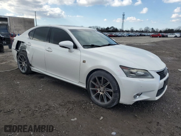 2013 Lexus GS 350 with VIN JTHCE1BL0D5001832, listed as a Copart auction lot 89135865 with 168,734 mi miles and Salvage Title. Bid and sale history available at carsss.com. Image 4.