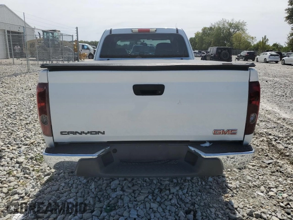 2006 GMC Canyon SLE1 with VIN 1GTDT198268304481, listed as a Copart auction lot 69821124 with 207,480 mi miles and Clean Title. Bid and sale history available at carsss.com. Image 6.