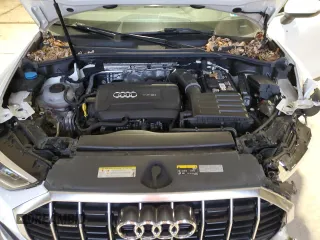 2019 Audi Q3 S line Premium Plus with VIN WA1EECF30K1064220, listed as a Copart auction lot 82536574 with 62,388 mi miles and Salvage Title. Bid and sale history available at carsss.com. Image 14.