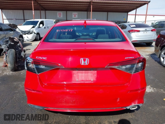 2022 Honda Civic Sport z VIN 2HGFE2F59NH594988, wystawiony jako IAAI lot #41938894 z przebiegiem 47 712 mil mil oraz . Historia ofert i sprzedaży dostępna na DreamBid. Obrazek 16.