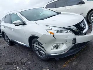 2016 Nissan Murano Platinum z VIN 5N1AZ2MG5GN126361, wystawiony jako IAAI lot #41973077 z przebiegiem 124 624 mil mil oraz . Historia ofert i sprzedaży dostępna na DreamBid. Obrazek 1.