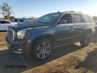 2019 GMC Yukon Denali with VIN 1GKS2CKJ5KR300324, listed as a Copart auction lot 65684314 with 109,442 mi miles and Salvage Title. Bid and sale history available at carsss.com. Image 1.