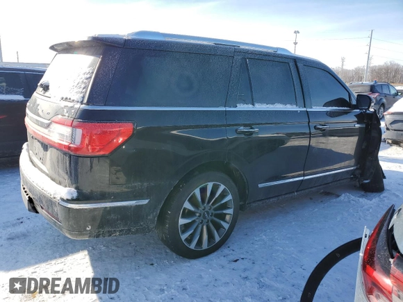 2021 Lincoln Navigator Reserve z VIN 5LMJJ2KT3MEL04879, wystawiony jako Copart lot #45593625 z przebiegiem 96 396 mil mil oraz Czysty tytuł • Clean title. Historia ofert i sprzedaży dostępna na DreamBid. Obrazek 3.