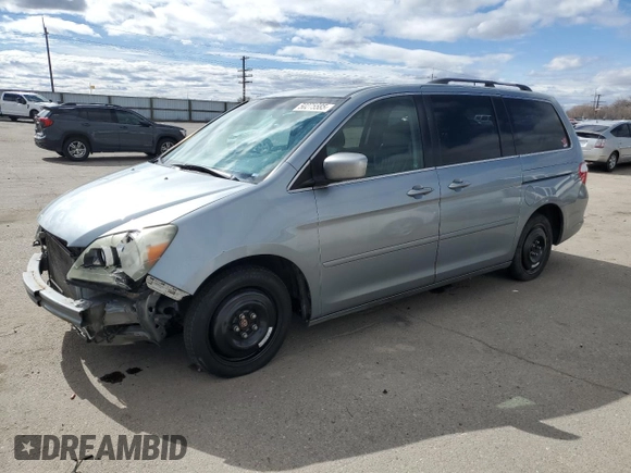 2006 Honda Odyssey EX-L with VIN 5FNRL38756B055801, listed as a Copart auction lot 50275585 with 194,499 mi miles and Salvage Title. Bid and sale history available at carsss.com. Image 1.